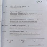Veganes Menü im August 2026 at Stübers Restaurant in Bacharach