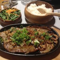 Vegan Bistek at Hotel Am Brilliantengrund in Vienna