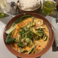 Yellow curry  at Hotel Am Brilliantengrund in Vienna