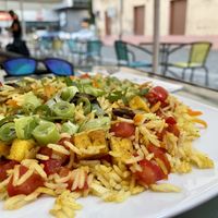 Rice with tofu 9/10 at BIOFresh in Timisoara