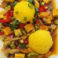 Polenta at BIOFresh in Timisoara