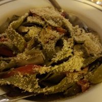 Pasta with mushrooms at BIOFresh in Timisoara