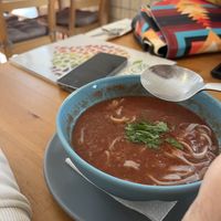 Tomato soup.   at BIOFresh in Timisoara