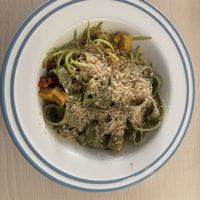 Pasta with pesto and dry tomatoes   at BIOFresh in Timisoara