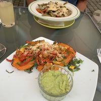 Stuffed sweet potato  at BIOFresh in Timisoara