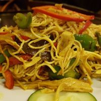 Singapore noodles at Karma Waters in Hoi An
