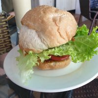 Burger... 😋 at Karma Waters in Hoi An