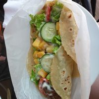 Falafel ❤ at Karma Waters in Hoi An