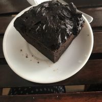 Chocolate brownie  at Karma Waters in Hoi An