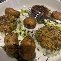 Falafel   at Cafe Kulturalna in Warsaw