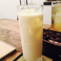Mango milkshake   at VegRecar in Matsuyama