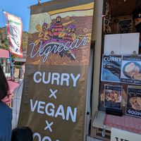 キッチンカー看板 at VegRecar in Matsuyama