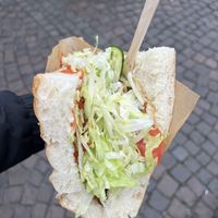 Falafel Sandwich   at Bi-Bu Vegan Mobil Bonn in Bonn