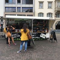 Stall at Bi-Bu Vegan Mobil Bonn in Bonn