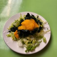 Salad at Comedor Vegetariano in Huaraz