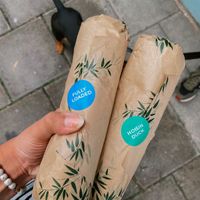 Fully loaded & hoisin duck at Happy Maki in Brighton