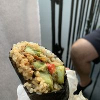 The hoisin duck  at Happy Maki in Brighton