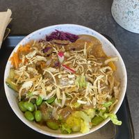 sushi bowl build your own  at Happy Maki in Brighton