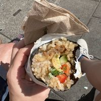 Sushi Burrito  at Happy Maki in Brighton