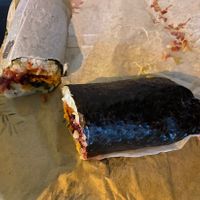 Sushi burrito  at Happy Maki in Brighton