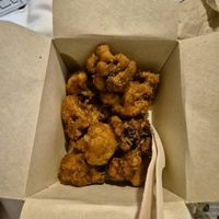 Cauliflower wings at Happy Maki in Brighton