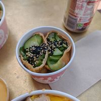 Tofu pockets at Happy Maki in Brighton