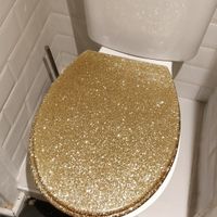 Toilet - but sparkly! at Happy Maki in Brighton