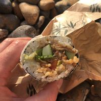 Hoisin duck roll at Happy Maki in Brighton