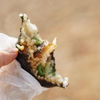 Crispy Cod Tartare at Happy Maki in Brighton