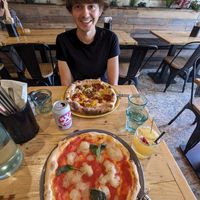 Nduja and Margarita at Purezza in Brighton