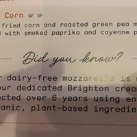 There own mozzarella  at Purezza in Brighton