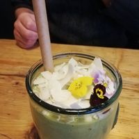 The Green one Smoothie at Purezza in Brighton