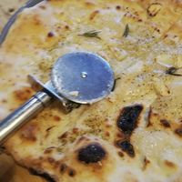 Garlic Bread at Purezza in Brighton