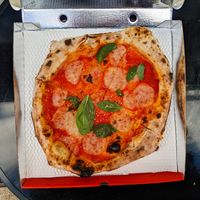 Margherita Pizza at Purezza at Purezza in Brighton