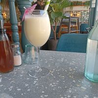 Banana colada at Purezza in Brighton