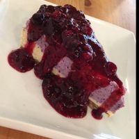 cheesecake at Purezza in Brighton