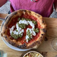 New Pesto Pizza 🤩  at Purezza in Brighton