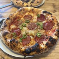 Pepperoni & Agave Pizza  at Purezza in Brighton