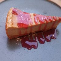 NY cheesecake at Purezza in Brighton