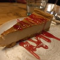 Cheesecake at Purezza in Brighton