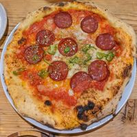 Pepperoni & Agave Pizza (7/10) at Purezza in Brighton