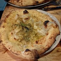 Cheesy garlic bread at Purezza in Brighton