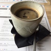 Coffee that hit the spot!  at Purezza in Brighton