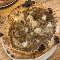 Black Truffle Pizza  at Purezza in Brighton