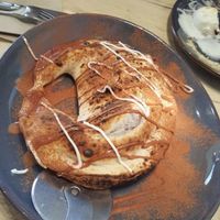 Chocolate Calzone at Purezza in Brighton