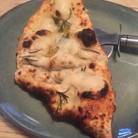 Cheesy garlic bread at Purezza in Brighton