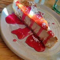 Cheesecake at Purezza in Brighton