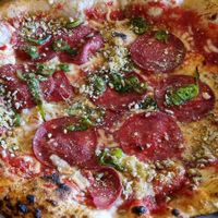 Pepperoni and Agave at Purezza in Brighton