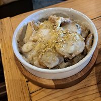 The roasted potatoes were AMAZING. at Purezza in Brighton