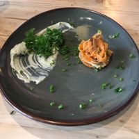 This is 'Salmon else'  at Purezza in Brighton